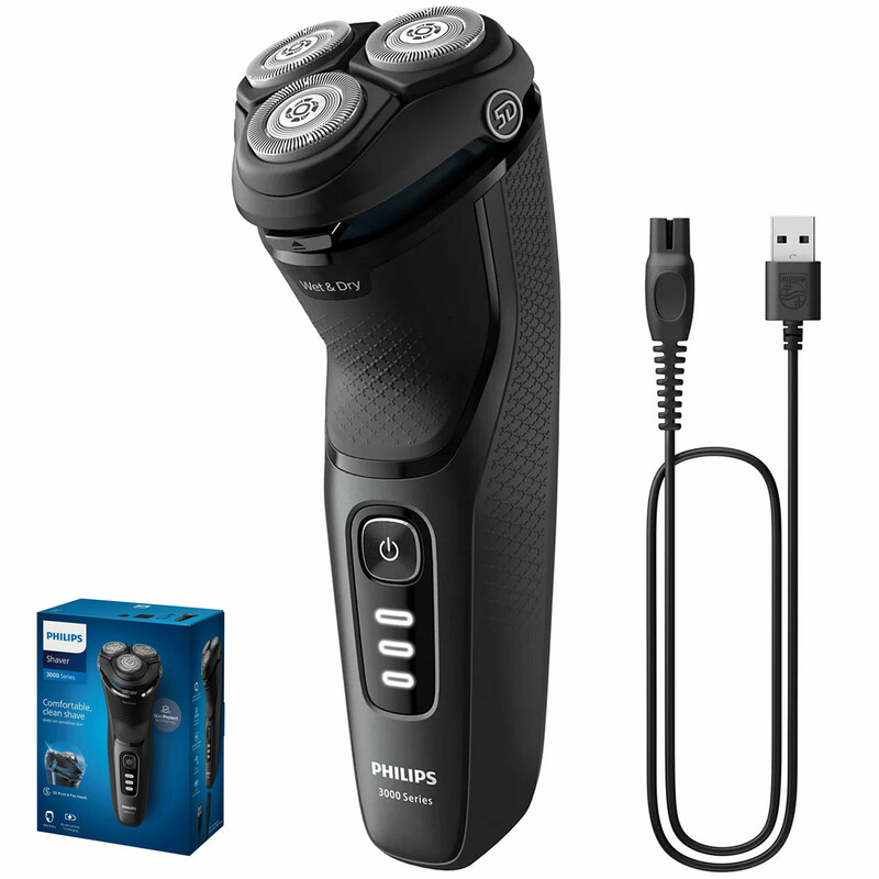 ریش تراش فیلیپس اصل مدل Philips S3244 | چرخشی ضدآب