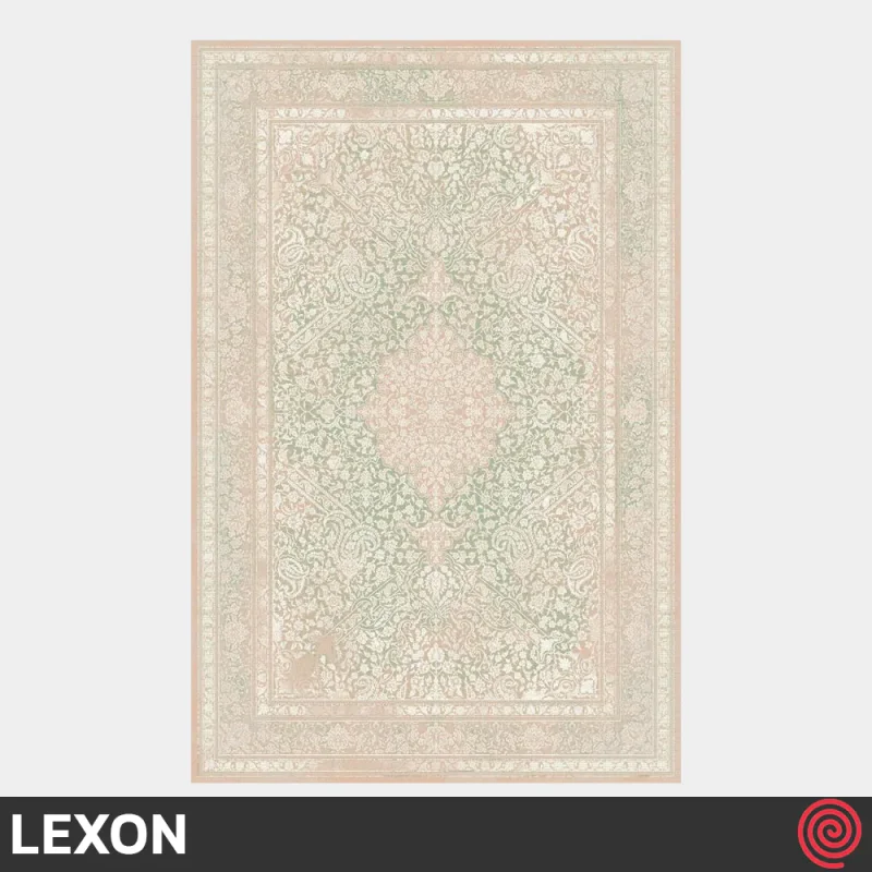 فرش ماشینی 700 شانه لکسون کلکسیون هرمز کد LEXON 7000 | رنگ سبز