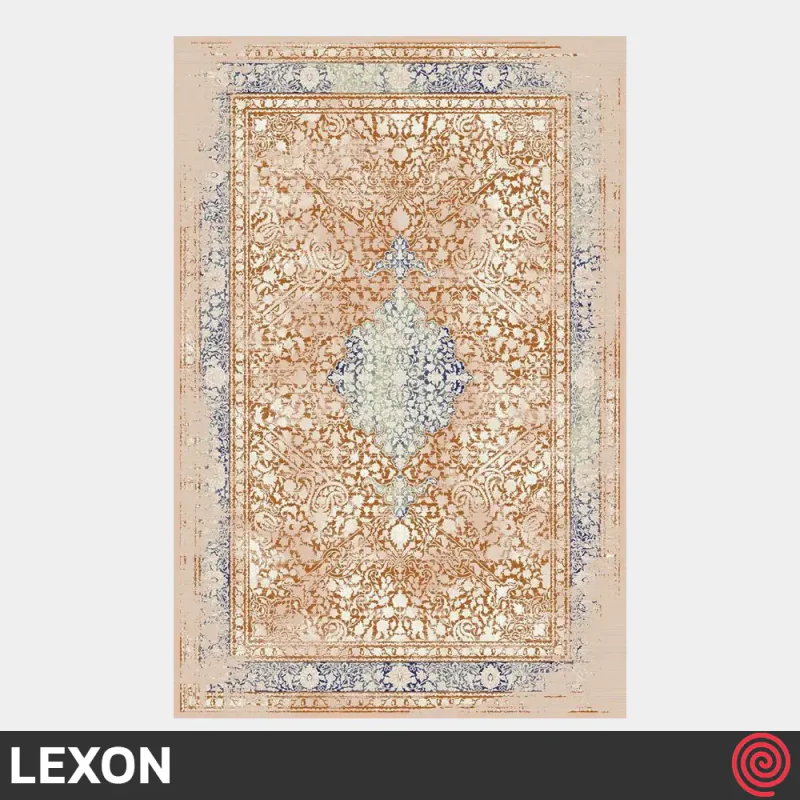 فرش ماشینی 700 شانه لکسون کلکسیون هرمز کد LEXON 7000 | رنگ نقره ای