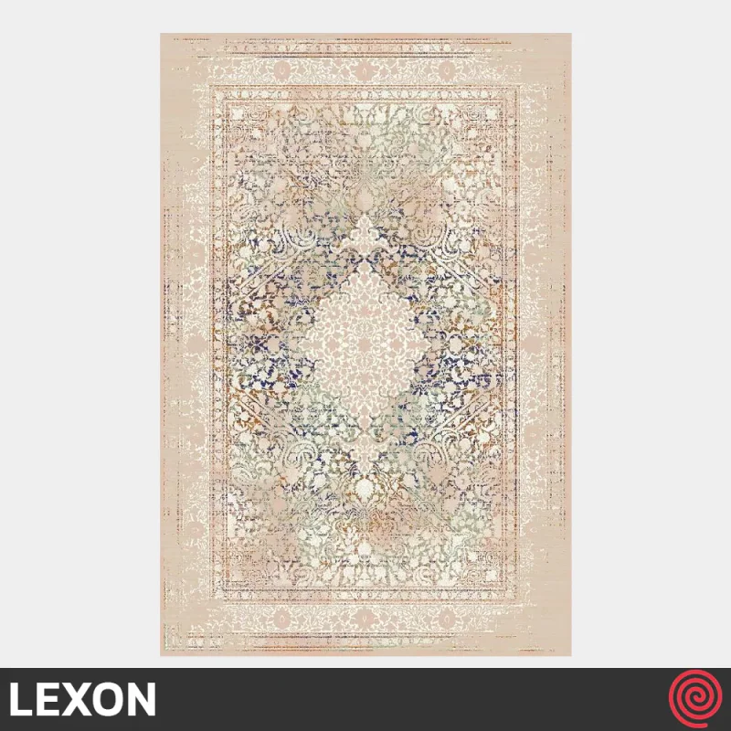 فرش ماشینی 700 شانه لکسون کلکسیون هرمز کد LEXON 7000 | رنگ بژ