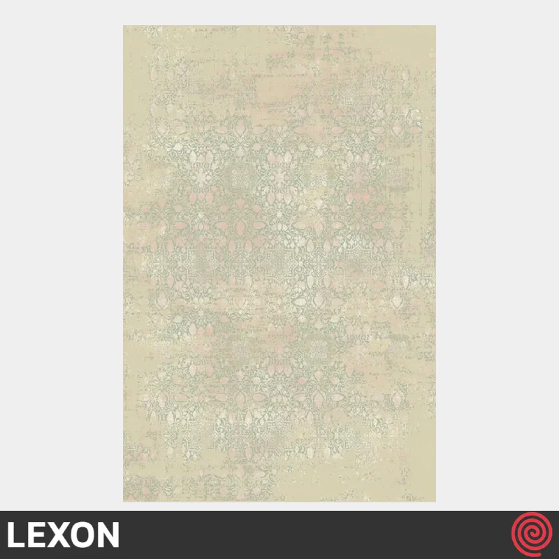 فرش ماشینی 700 شانه لکسون کلکسیون هرمز کد LEXON 7001 | رنگ سبز