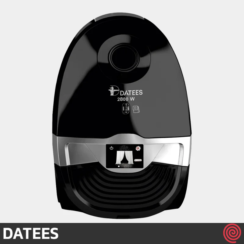 جاروبرقی داتیس مدل DATEES DVC-901 | رنگ مشکی مات، توان 1600 وات
