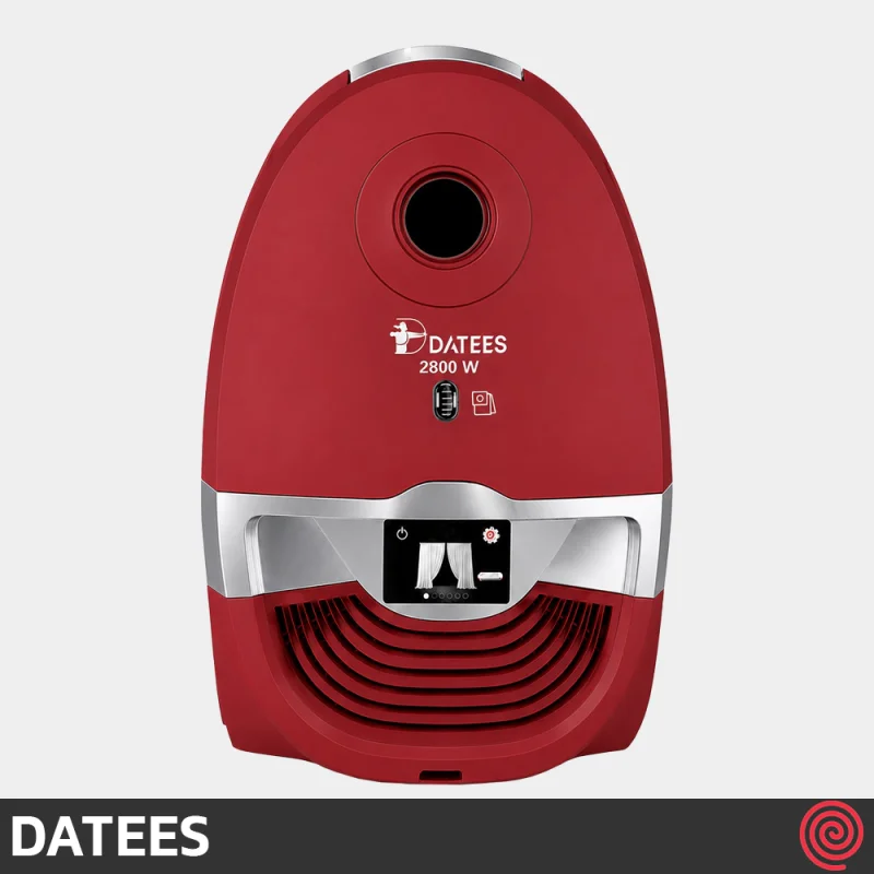 جاروبرقی داتیس مدل DATEES DVC-901 | رنگ قرمز مات، توان 1600 وات