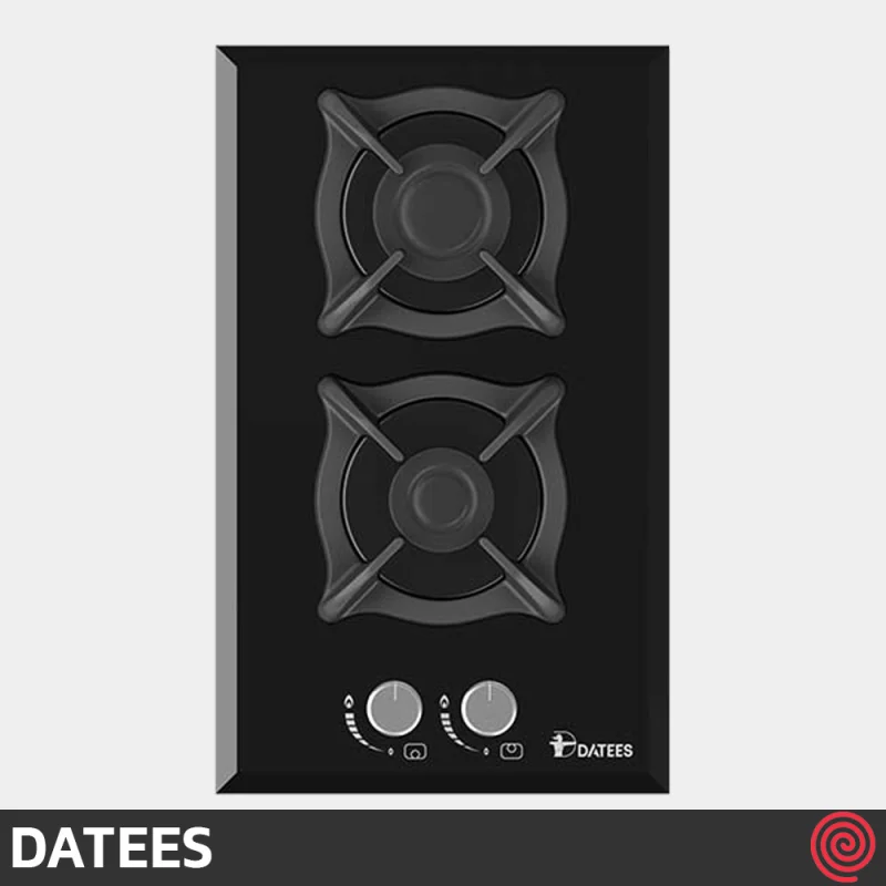 اجاق گاز صفحه ای 2 شعله داتیس مدل DATEES DG-203 | بدنه شیشه ای