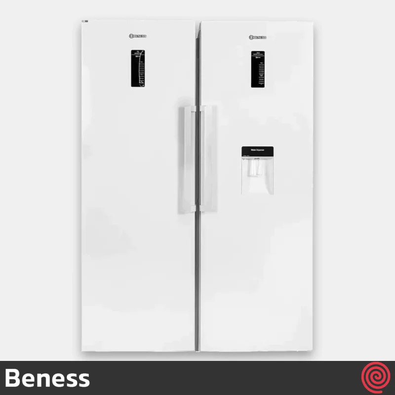 یخچال و فریزر دوقلو 40 فوت بنس مدل آرامیس Beness ARAMIS | رنگ سفید