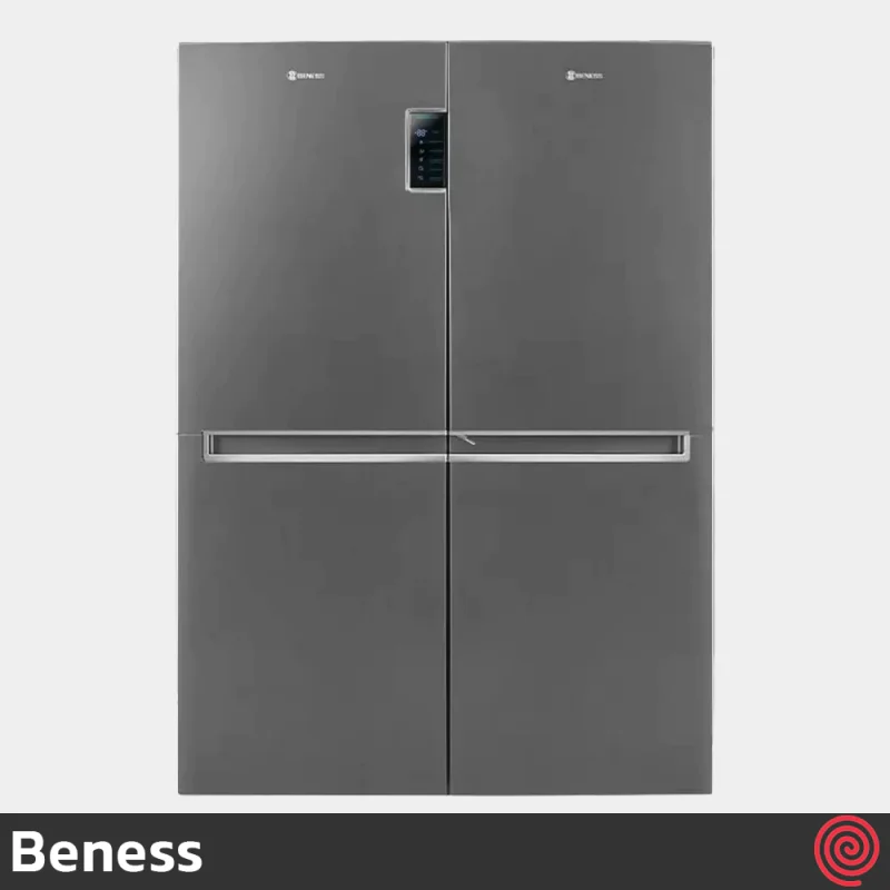 یخچال و فریزر دوقلو 36 فوت بنس مدل پولاریس Beness Polaris | رنگ نقره ای