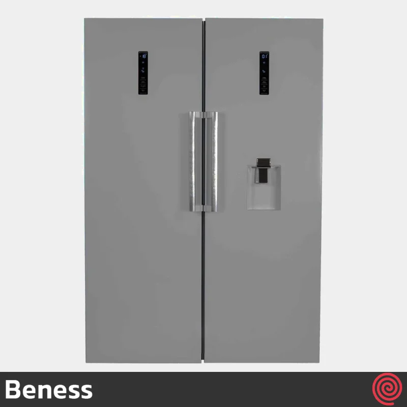 یخچال و فریزر دوقلو 40 فوت بنس مدل آمیتیس Beness Amitis | رنگ نقره ای