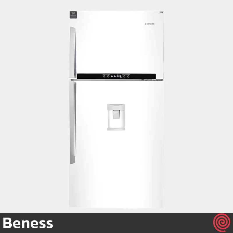یخچال فریزر 28 فوت فریزر بالا بنس مدل ونوس Beness Venus | رنگ سفید