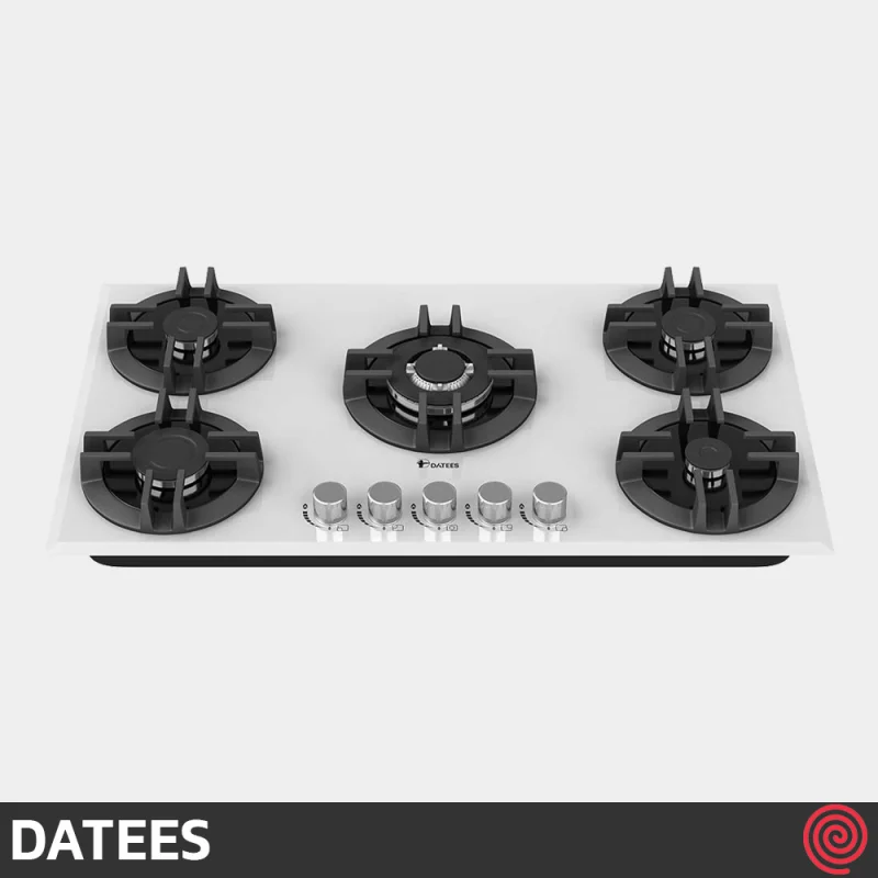 اجاق گاز صفحه ای 5 شعله داتیس مدل DATEES DG-551 Ultra | بدنه شیشه ای