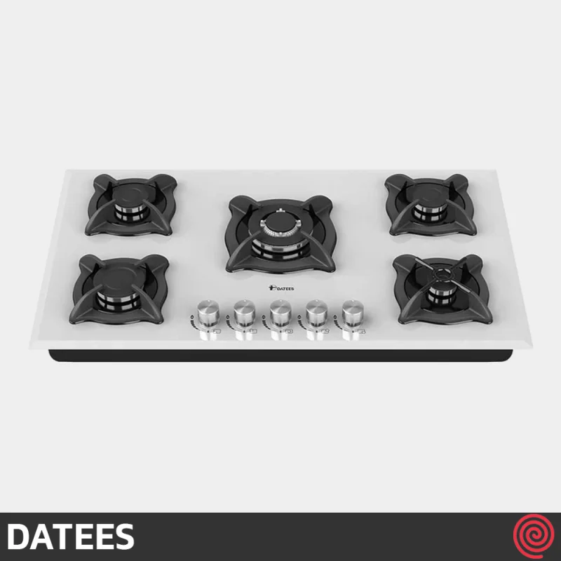 اجاق گاز صفحه ای 5 شعله داتیس مدل DATEES DG-531 Ultra | بدنه شیشه ای