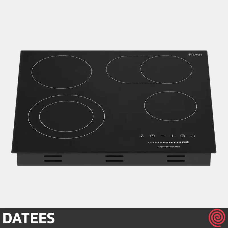 اجاق گاز صفحه ای 4 شعله داتیس مدل DATEES DGE-453 | مدل برقی و بدنه سرامیکی