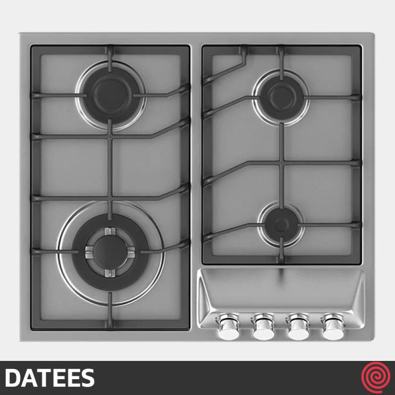 اجاق گاز صفحه ای 4 شعله داتیس مدل DATEES DS-426 | بدنه استیل