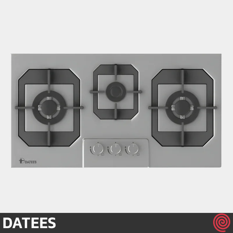 اجاق گاز صفحه ای 3 شعله داتیس مدل DATEES DS-346 | بدنه استیل