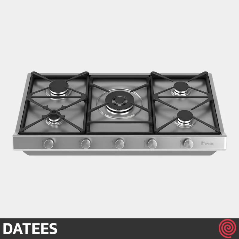 اجاق گاز صفحه ای 5 شعله داتیس مدل DATEES DS-590 | بدنه استیل