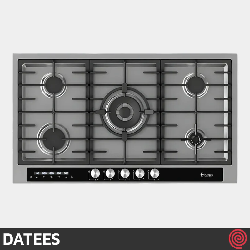 اجاق گاز صفحه ای 5 شعله داتیس مدل DATEES DS-535 | بدنه استیل