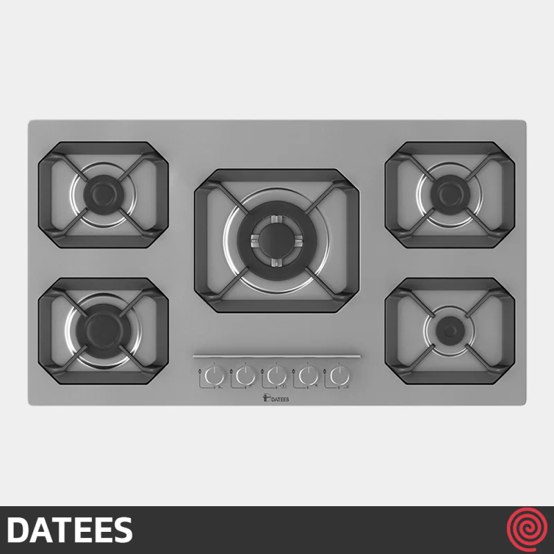 اجاق گاز صفحه ای 5 شعله داتیس مدل DATEES DS-513 | بدنه استیل