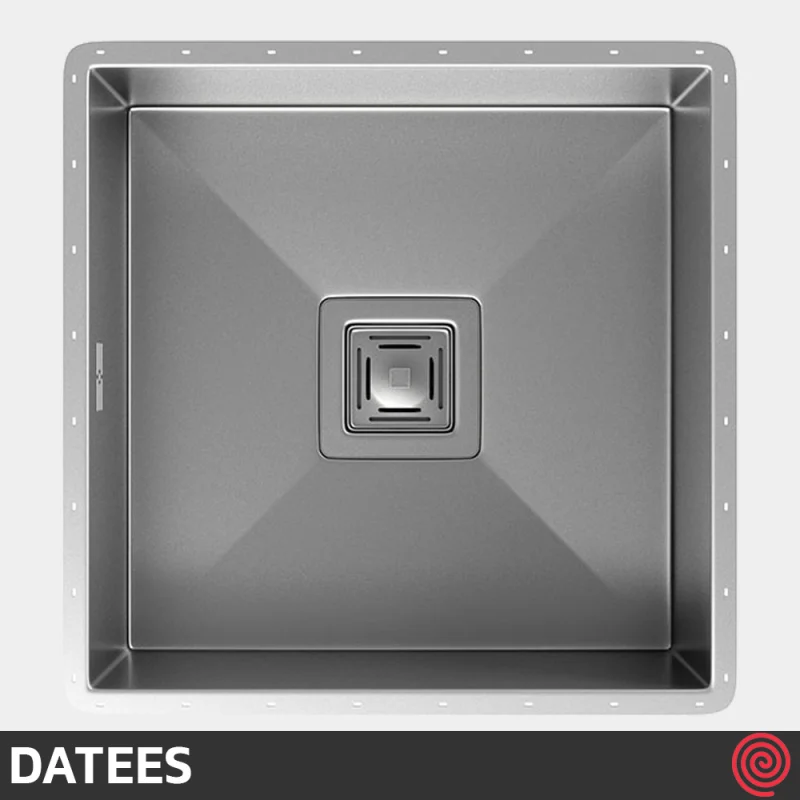 سینک ظرفشویی داتیس مدل DATEES Corian-601-34 | تک لگنه زیرکابینتی باکسی