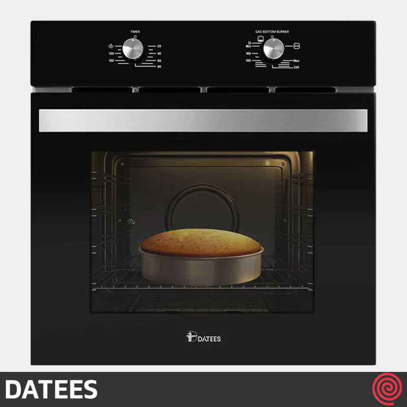 فر توکار گازی و برقی داتیس مدل DATEES DF-665 | ظرفیت 78 لیتر