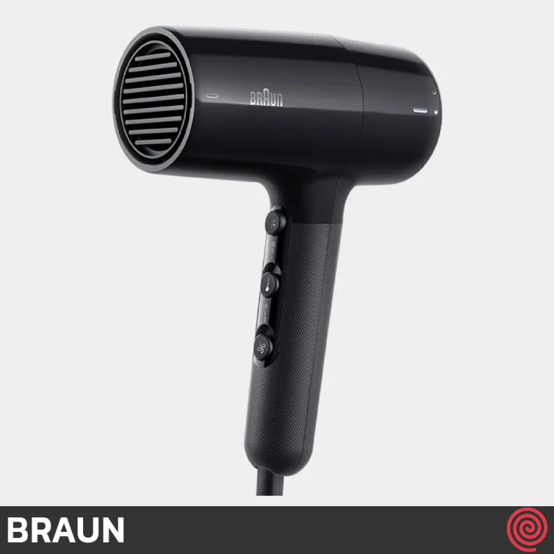 سشوار حرفه ای براون مدل Braun BRHD225SDE / HD2.2 | با 2 نازل خشک کن