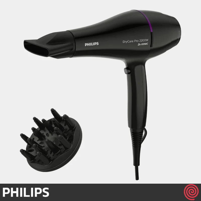 سشوار حرفه ای فیلیپس مدل Philips BHD274 | سری DryCare Pro