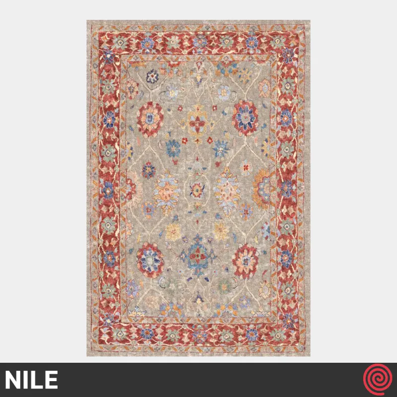 فرش ماشینی نیل کلکسیون الیت کد NILE 4046A