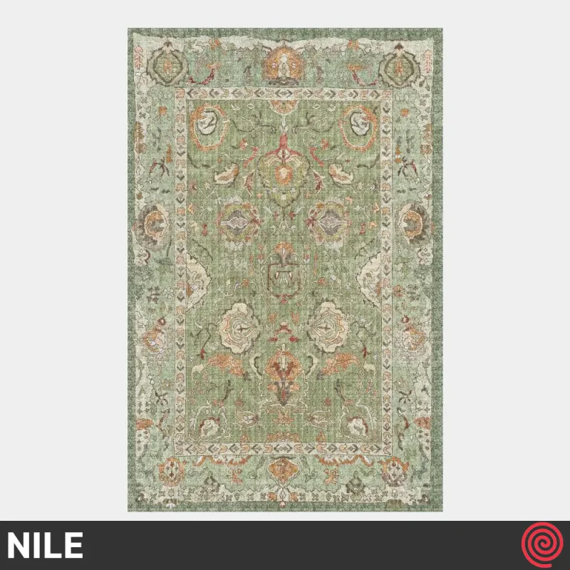 فرش ماشینی نیل کلکسیون الیت کد NILE 4048A