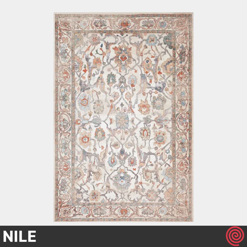فرش ماشینی نیل کلکسیون آریل کد ایران NILE 9073