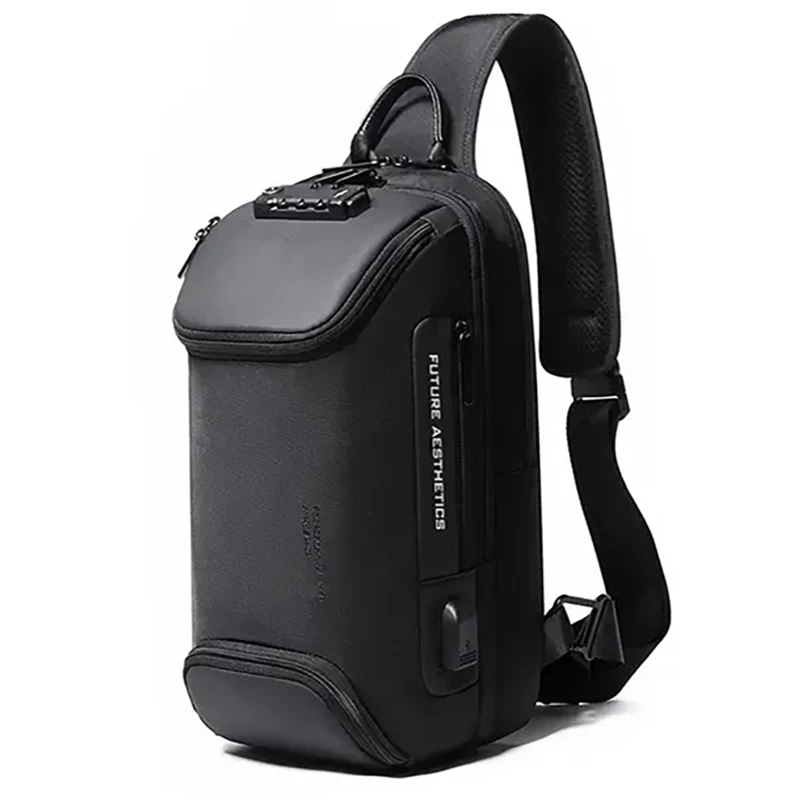 کیف کراس بادی بنج اصل مدل BANGE BG-7082 | رمز دار با پورت USB