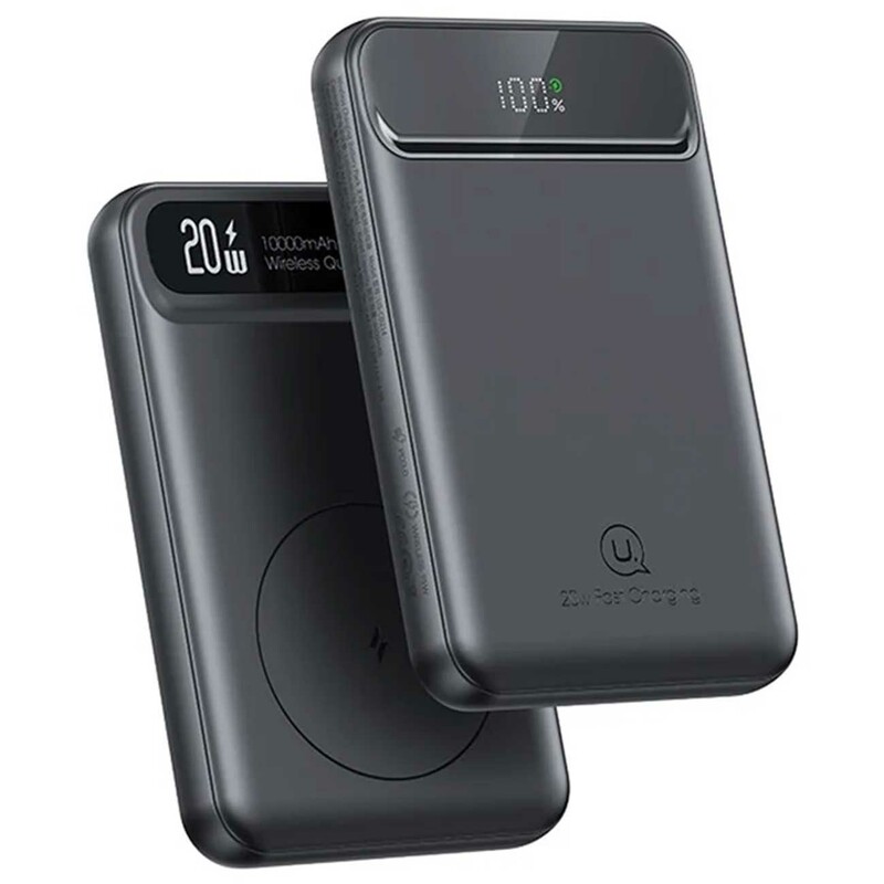 پاور بانک 10000 وایرلس یوسامز مدل USAMS US-CD214 PB72 | توان 20 وات