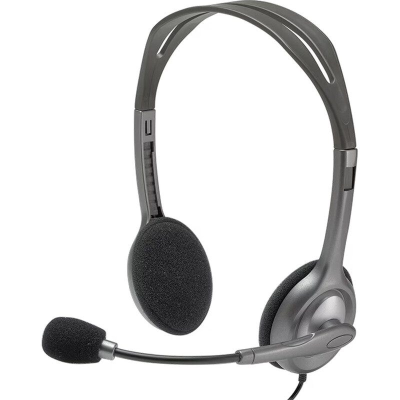 هدفون لاجیتک مدل Logitech H110 | با میکروفون چرخشی