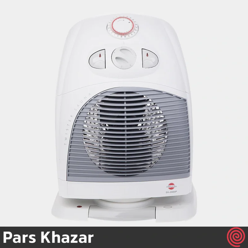 بخاری برقی پارس خزر مدل Pars Khazar SH-2000P | رومیزی، با توان 2000 وات