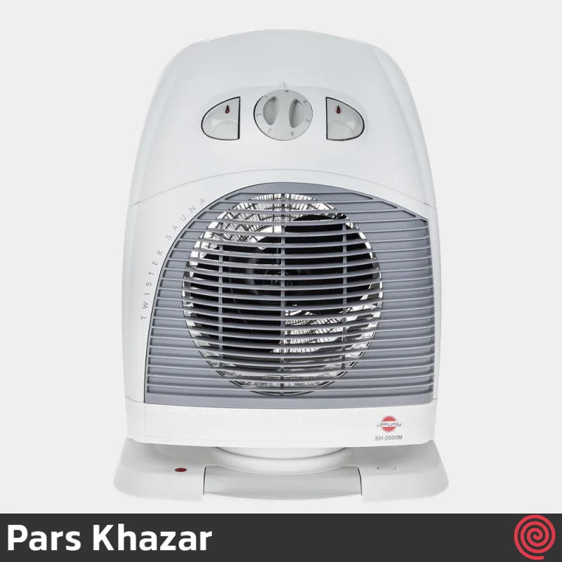 بخاری برقی پارس خزر مدل Pars Khazar SH-2000M | رومیزی، با توان 2000 وات
