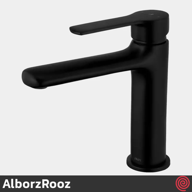 شیر روشویی البرز روز مدل مرداس AlborzRooz Merdas | رنگ مشکی