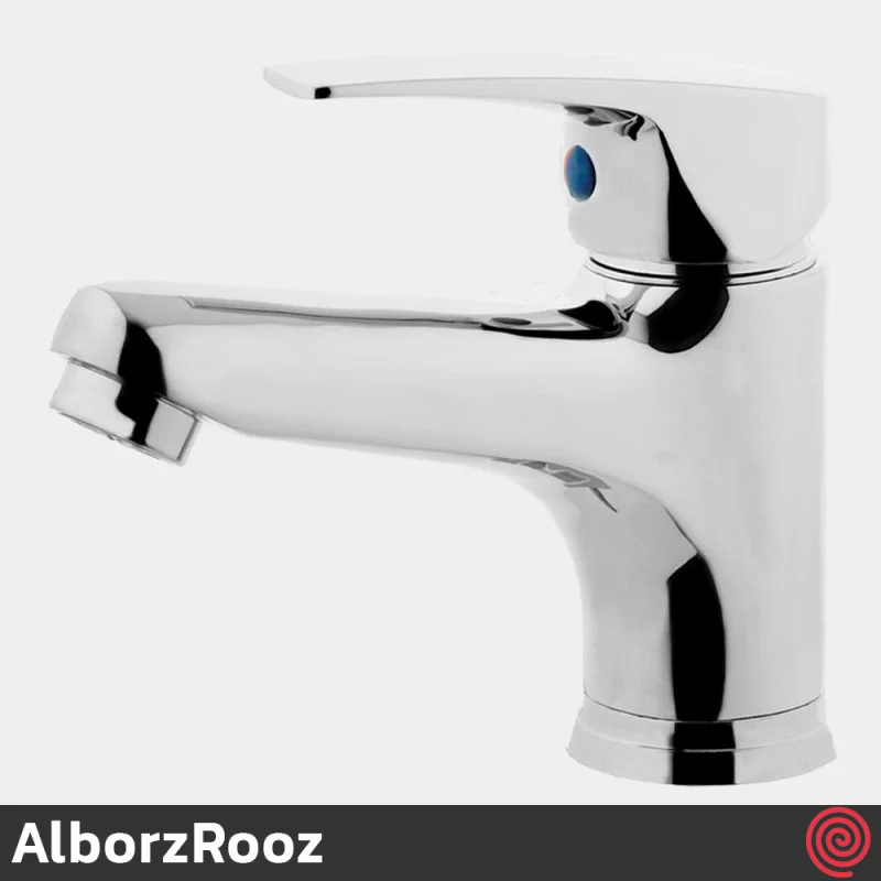 شیر روشویی البرز روز مدل درسا AlborzRooz Dorsa | رنگ کروم