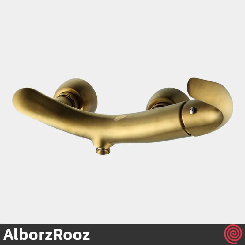 شیر توالت البرز روز مدل تورینو AlborzRooz Torino | رنگ طلایی مات