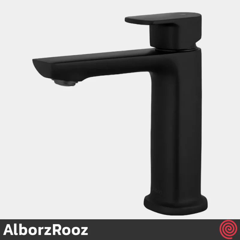 شیر روشویی البرز روز مدل ویزارد AlborzRooz Wizard | رنگ مشکی