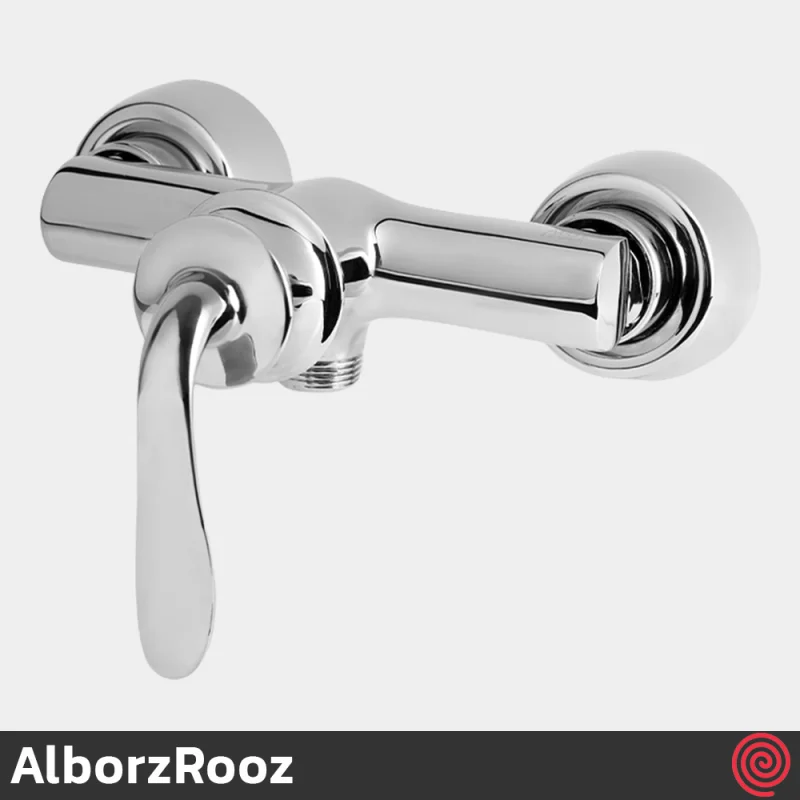 شیر توالت البرز روز مدل پروشات AlborzRooz Proshot | رنگ کروم
