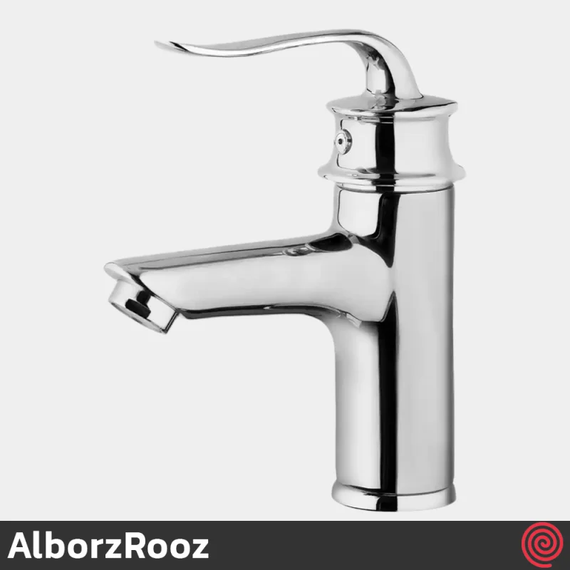 شیر روشویی البرز روز مدل پروشات AlborzRooz Proshot | رنگ کروم