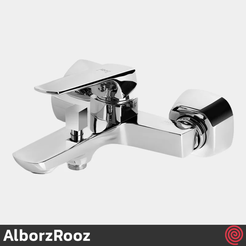 شیر حمام البرز روز مدل آلپاین AlborzRooz Alpine | رنگ کروم