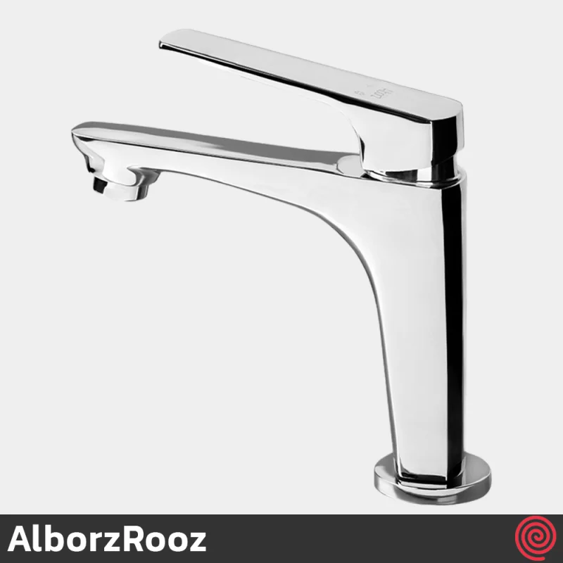 شیر روشویی البرز روز مدل آلپاین AlborzRooz Alpine | رنگ کروم