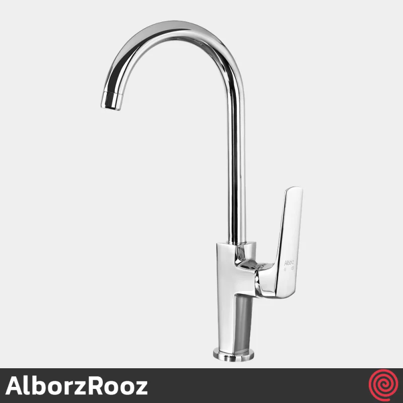 شیر ظرفشویی البرز روز مدل آلپاین AlborzRooz Alpine | رنگ کروم