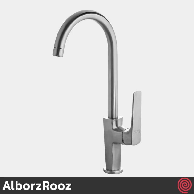 شیر ظرفشویی البرز روز مدل آلپاین AlborzRooz Alpine | رنگ کروم مات