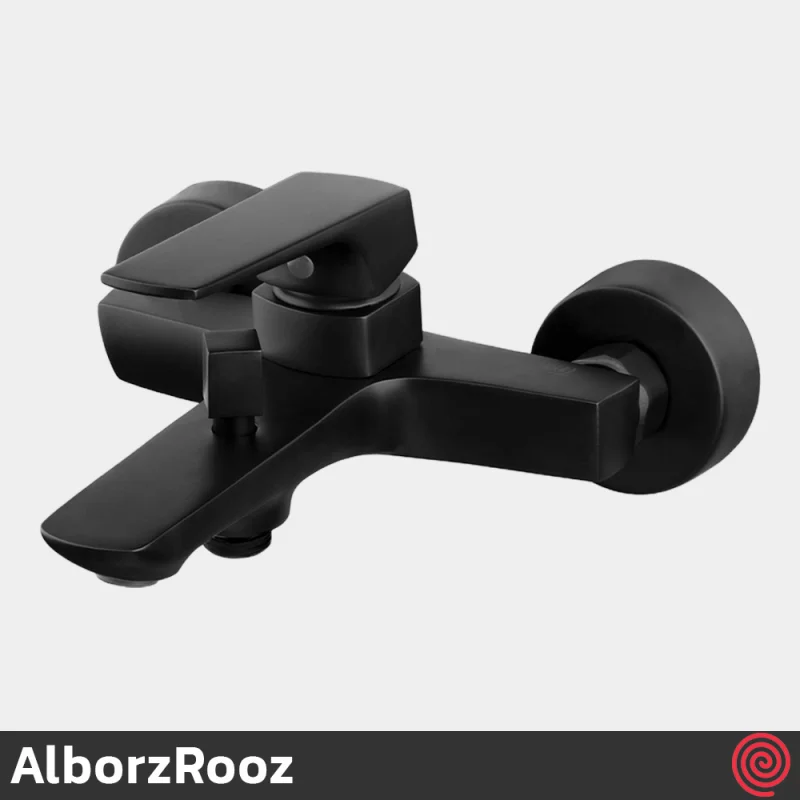 شیر حمام البرز روز مدل آلپاین AlborzRooz Alpine | رنگ مشکی