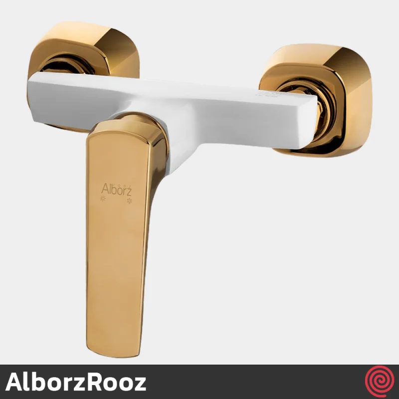 شیر توالت البرز روز مدل ماربل AlborzRooz Marble | رنگ سفید