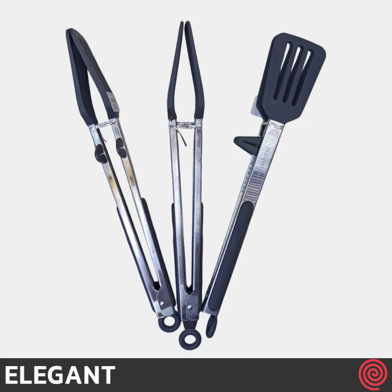 انبر سرپهن سیلیکونی الگانت مدل ELEGANT 180 | سایز 32 سانت