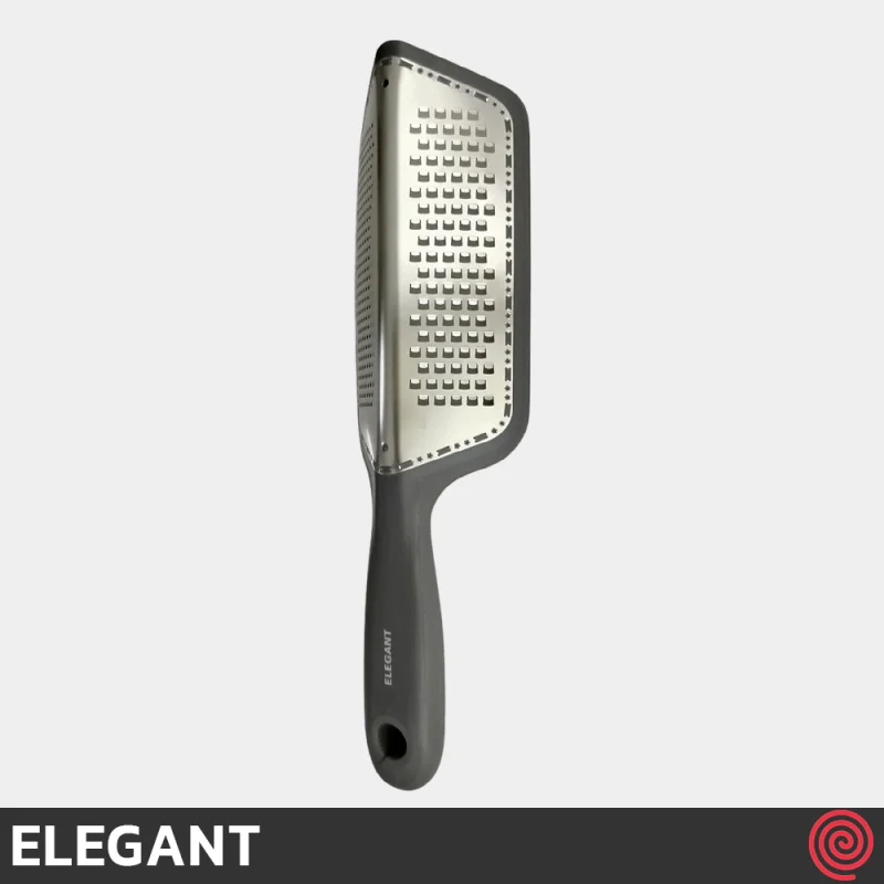رنده آشپزخانه 2 وجهی دسته سیلیکونی الگانت مدل ELEGANT 608 | با رنده ریز و درشت