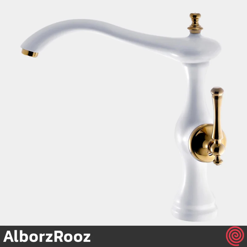 شیر ظرفشویی البرز روز مدل مجیک AlborzRooz Magic | رنگ سفید