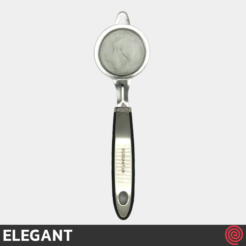 صافی چای استیل دسته سیلیکونی الگانت مدل ELEGANT 176 | سایز کوچک