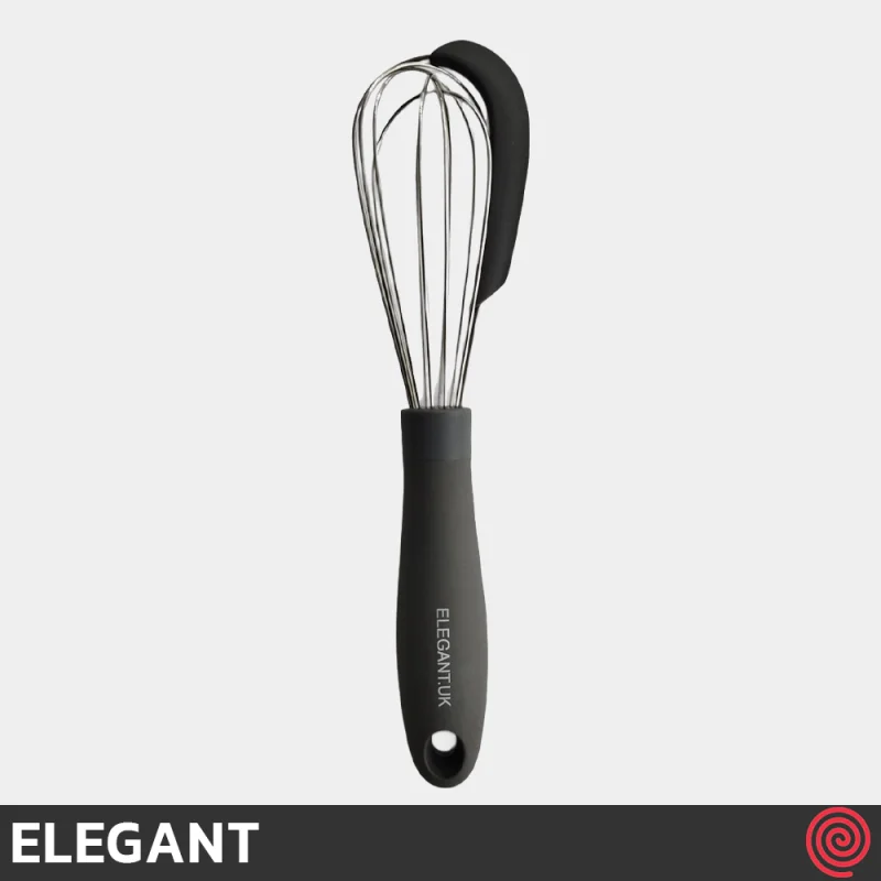 همزن استیل سیلیکونی 20 سانتی الگانت مدل ELEGANT 202 | کوچک و 2 کاره با لیسک