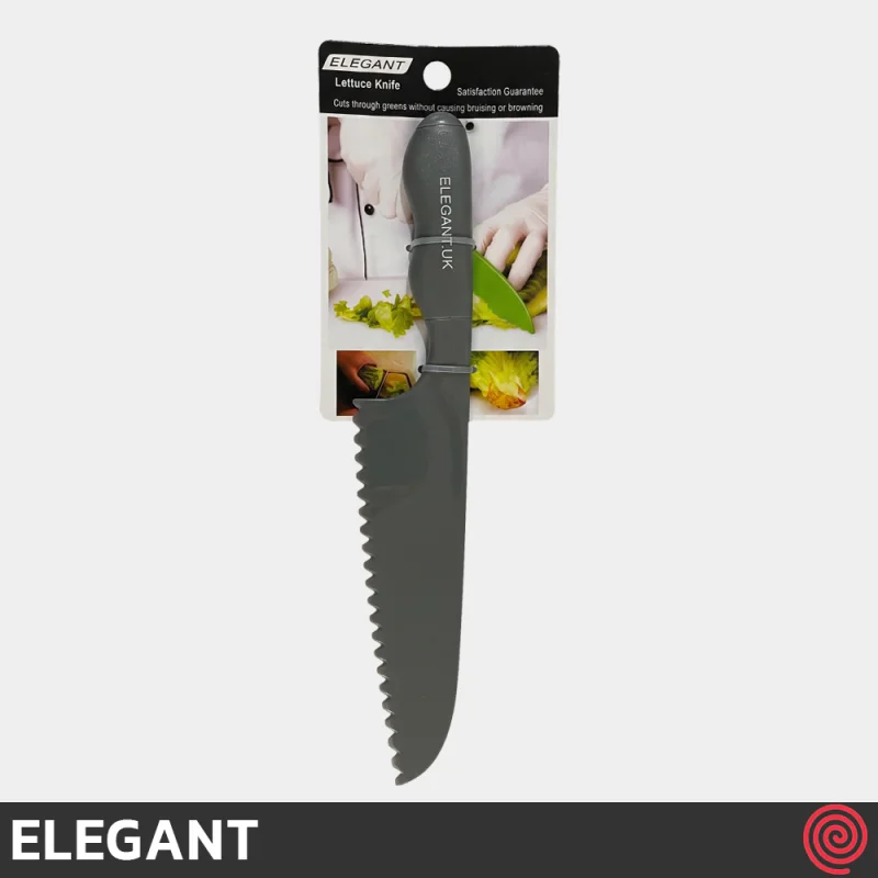 چاقو برش کیک و سبزیجات الگانت مدل ELEGANT 406 | تمام پلاستیک فشرده